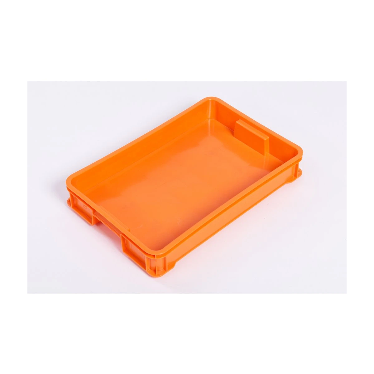 Cutie de patiserie joasă de culoare portocalie 600x400x95