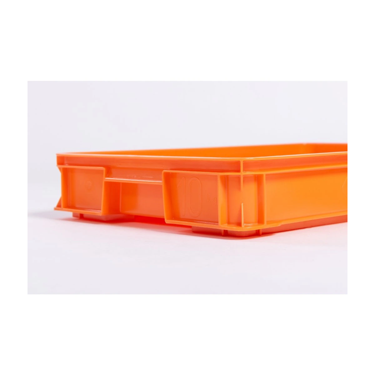 Cutie de patiserie joasă de culoare portocalie 600x400x95