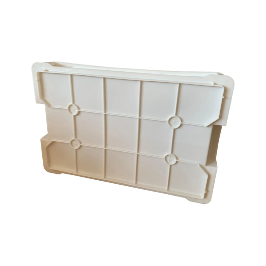 Cutie joasă pentru cofetari 600x400x95 albă