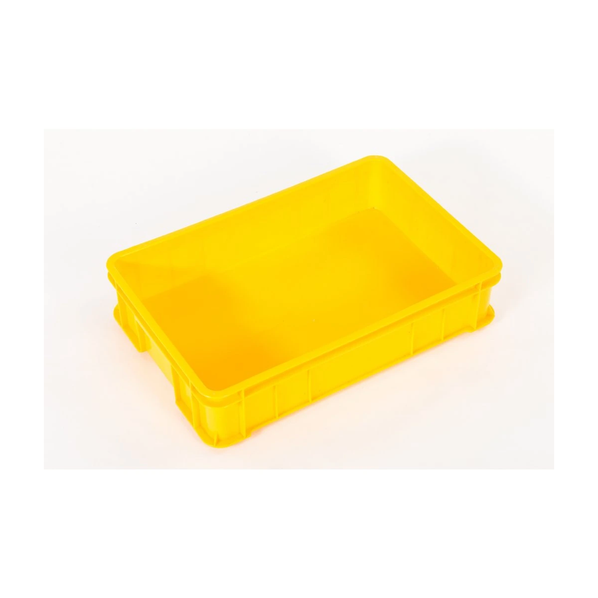 Prezentare din plastic pentru patiserie de culoare galbenă B135 F