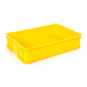 Prezentare din plastic pentru patiserie de culoare galbenă B135 F