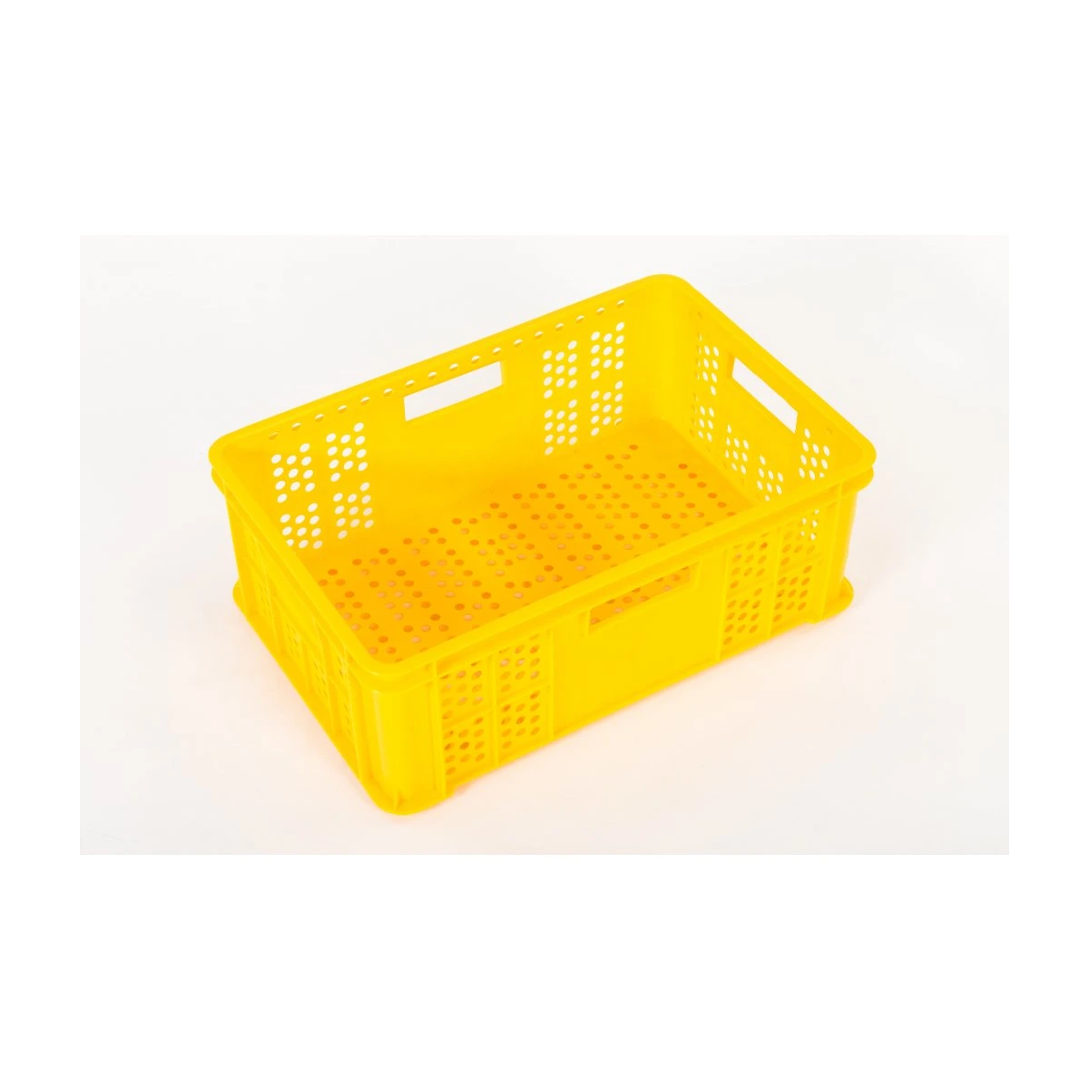 Cutie din plastic pentru produse de panificație de culoare galbenă B220