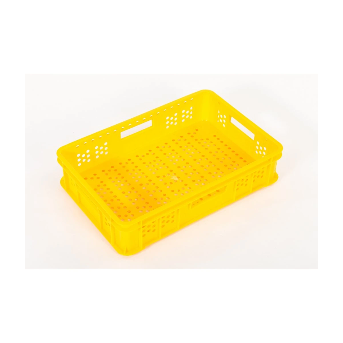 Cutia galbenă din plastic pentru produse de panificație B135