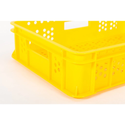 Cutia galbenă din plastic pentru produse de panificație B135