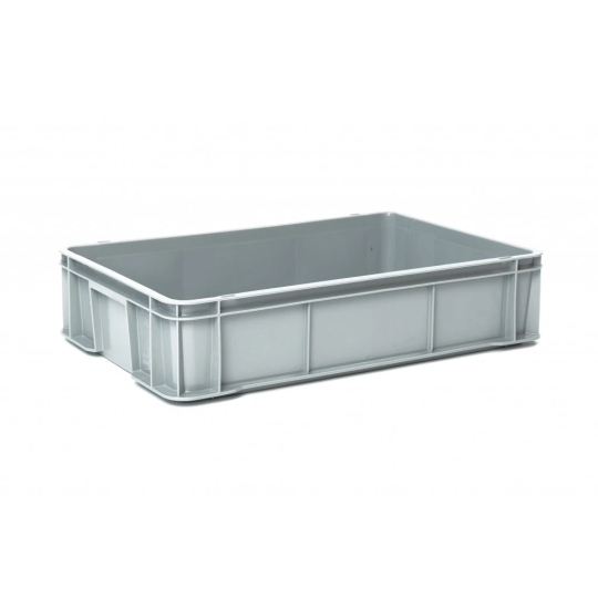 NLU Cutie de transport de culoare gri 600x400x135 mm