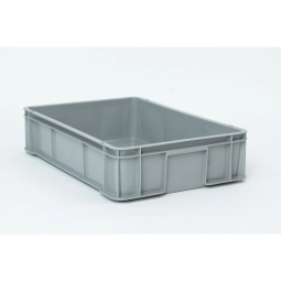 NLU Cutie de transport de culoare gri 600x400x135 mm