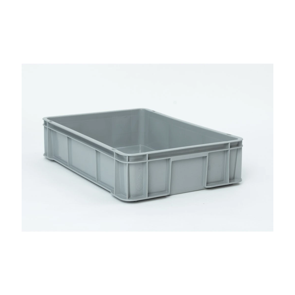 NLU Cutie de transport de culoare gri 600x400x135 mm