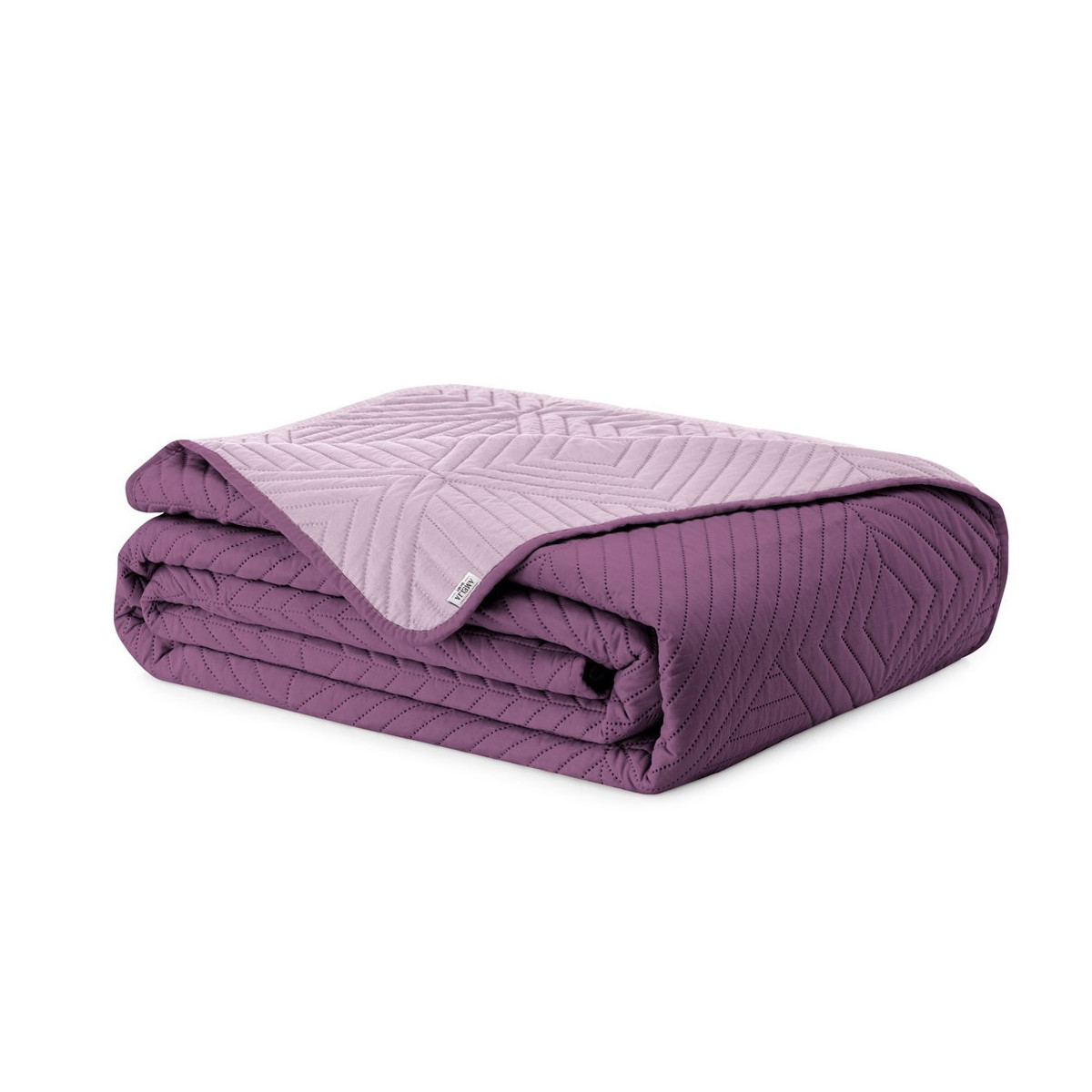 Plapum pentru pat SOFTA, culoare violet / roz, 170x270