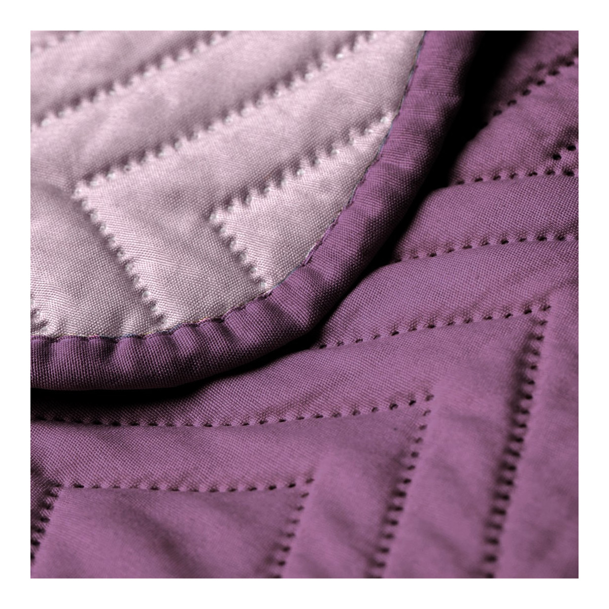 Plapum pentru pat SOFTA, culoare violet / roz, 170x270