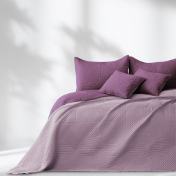 Plapum pentru pat SOFTA, culoare violet / roz, 170x270