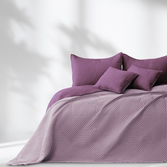 Plapum pentru pat SOFTA, culoare violet / roz, 170x270