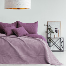 Plapum pentru pat SOFTA, culoare violet / roz, 170x270