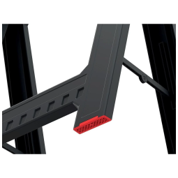 Culoar de construcție pliabil negru 580x50x793