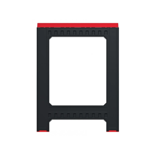 Culoar de construcție pliabil negru 580x50x793