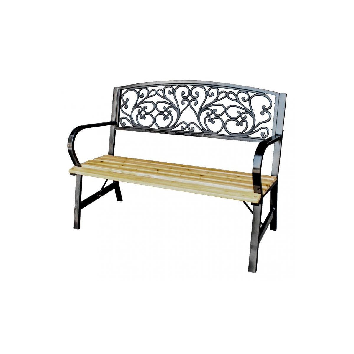 Bancă elegantă pentru grădină 120x56x87 cm