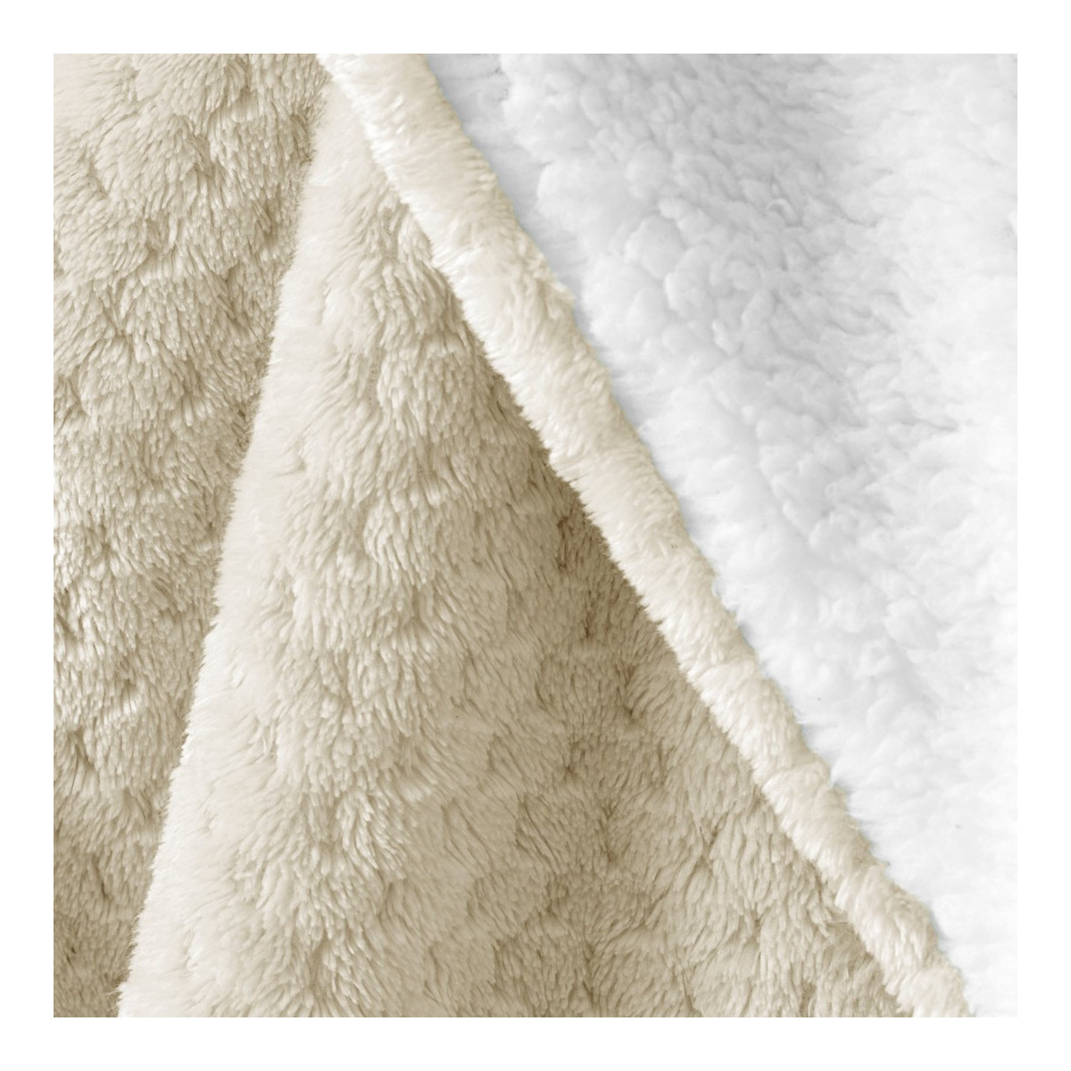 Lenjerie de pat reversibilă de culoare albă cu frunze 140x200 cm
