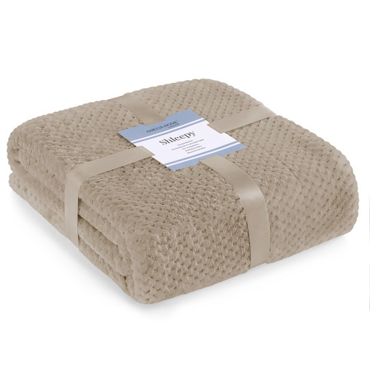 Fețe de pernă reversibile de culoare albă cu frunze 140x200 cm