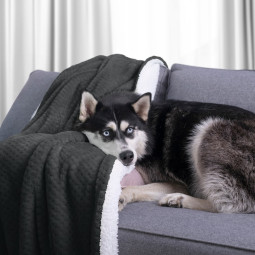 Cearceafuri de pat reversibile de culoare albă cu frunze 140x200 cm