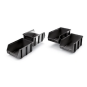 Cutii de depozitare PKG negre 225x140x95
