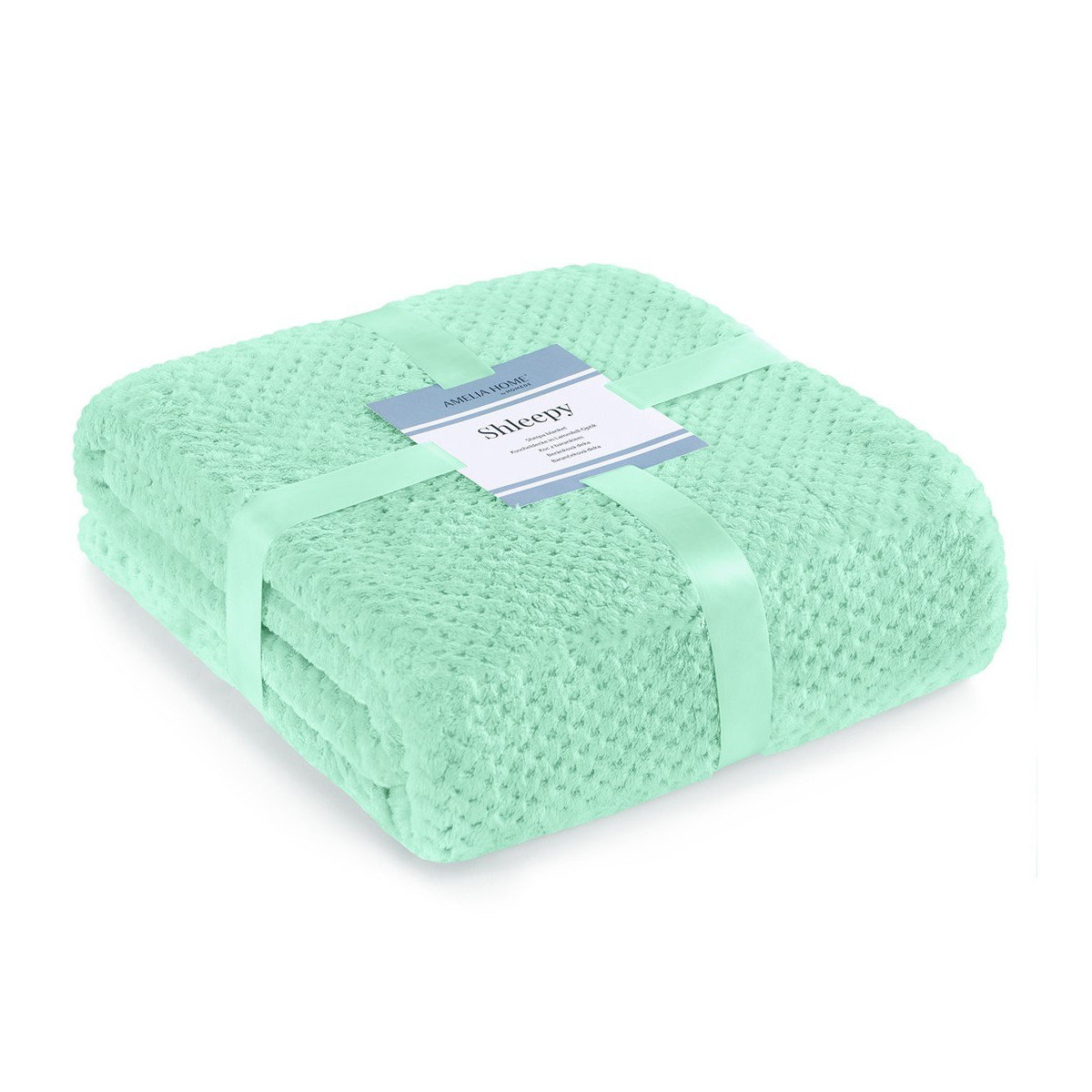 Fețe de pernă reversibile de culoare albă cu frunze 140x200 cm