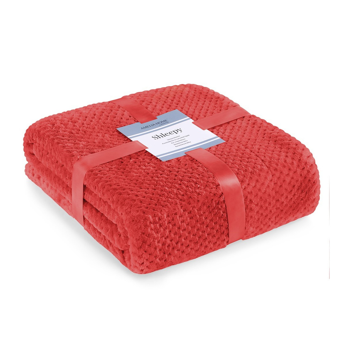 Împachetare de pat reversibilă de culoare albă cu frunze 140x200 cm