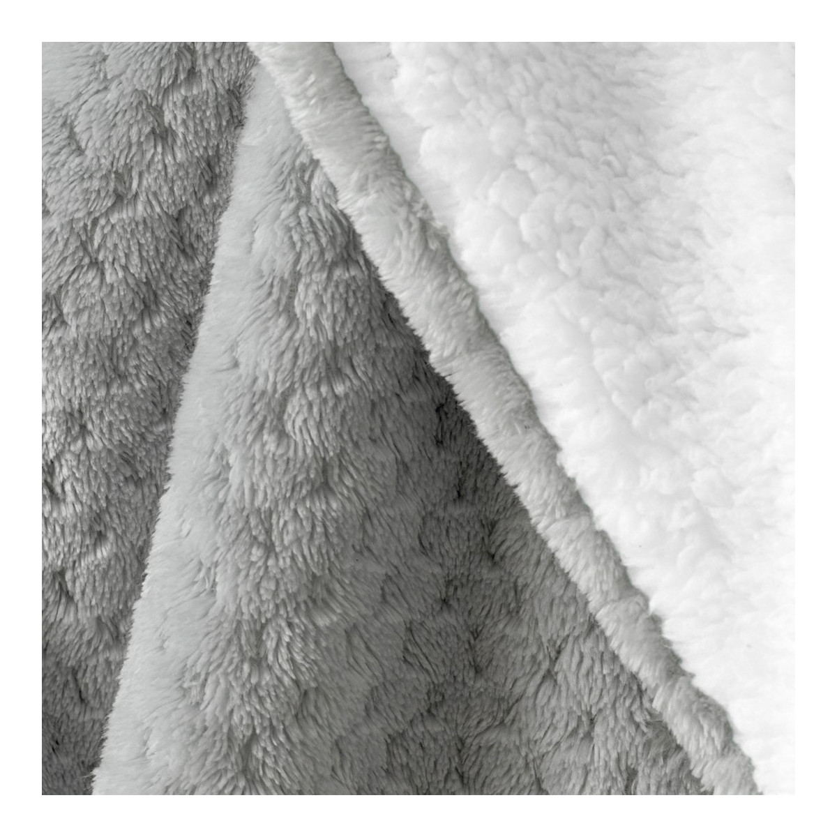 Fețe de perne reversibile de culoare albă cu frunze 140x200 cm