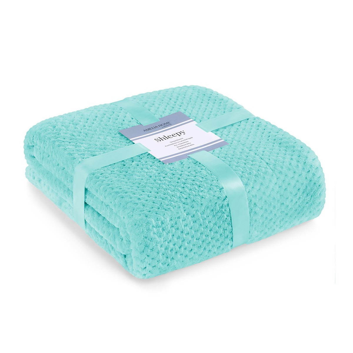 Fețe de pernă reversibile de culoare albă cu frunze 140x200 cm