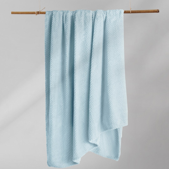 Camășă de pat reversibilă albă cu frunze 140x200 cm