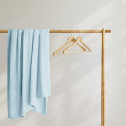 Lenjerie de pat reversibilă de culoare albă cu frunze 140x200 cm