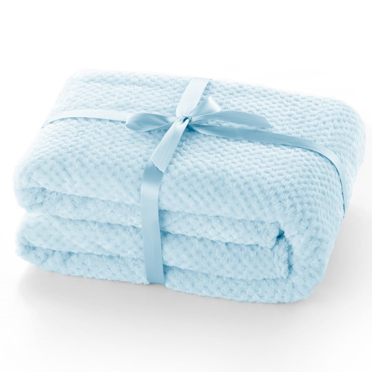 Lenjerie de pat reversibilă de culoare albă cu frunze 140x200 cm