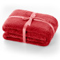 Pătură modernă roșie jacquard HENRY 170x210