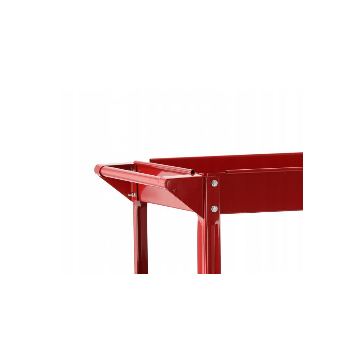 Vagon pentru unelte pe roți, de culoare roșie, 82,5 x 41,5 x 72,5 cm