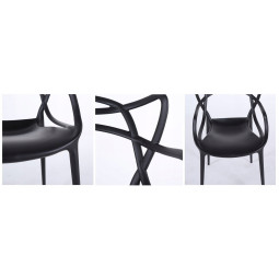 Scaun modern, de culoare albă