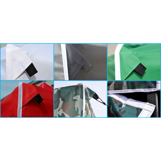 Stan de calitate, cu cortină albă, cu 3 pereți, 3x4,5 m, 35 kg