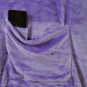 Pătura originală și confortabilă cu mâneci LAZY, culoare lila, 150x180