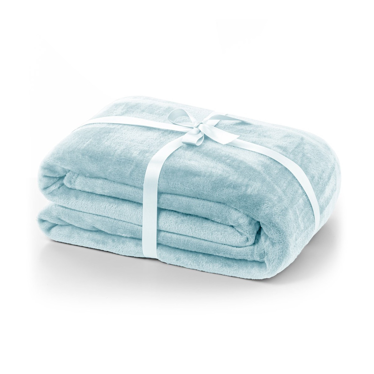 Plaid fin, culoare albastră, microfibră 150x200