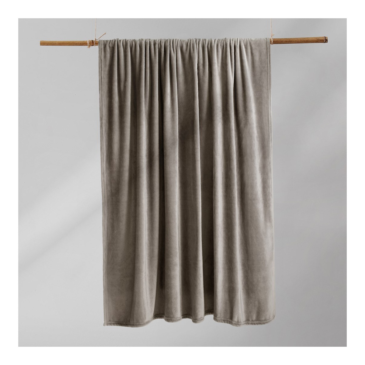 Pătură de cappuccino luxos MIC, microfibră 220x240