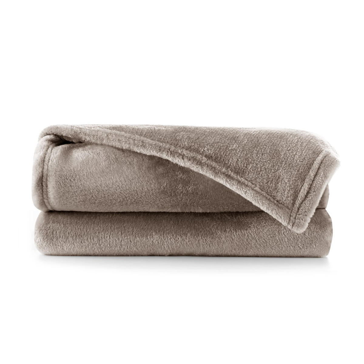 Pătură de cappuccino luxos MIC, microfibră 220x240