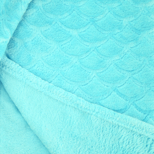 Baby albastră pătură SARDI cu model presat 220x240