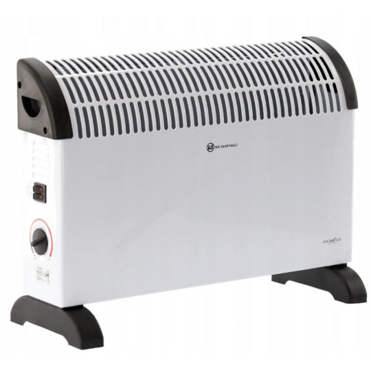 Radiator convector 2000W, 58x13,5x39 cm