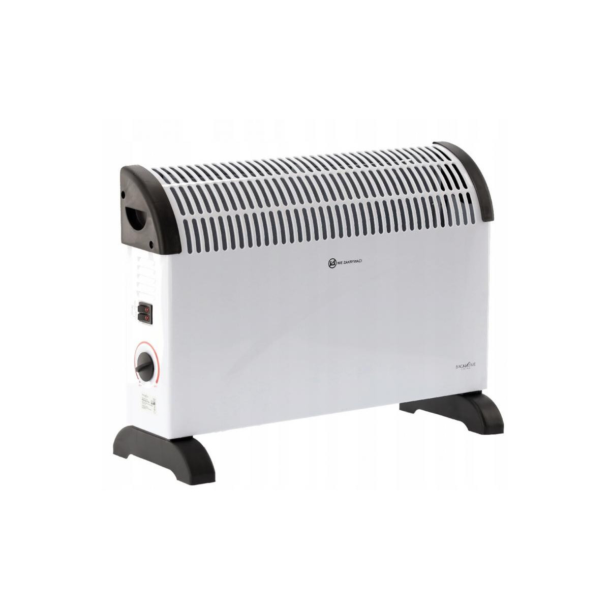 Radiator convector 2000W, 58x13,5x39 cm
