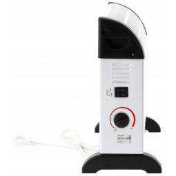 Radiator convector 2000W, 58x13,5x39 cm