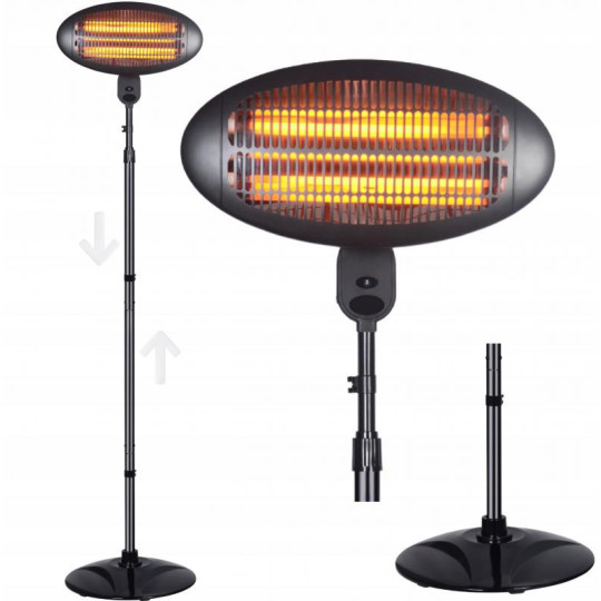 Dispozitiv infrared pentru încălzirea încăperii 2000W