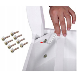 LED cosmetic vanity table with mirror, drawers, and stool