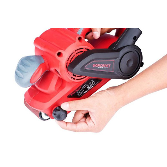 Șlefuitor cu bandă Worcraft BS08-76, 810W, 75x533 mm