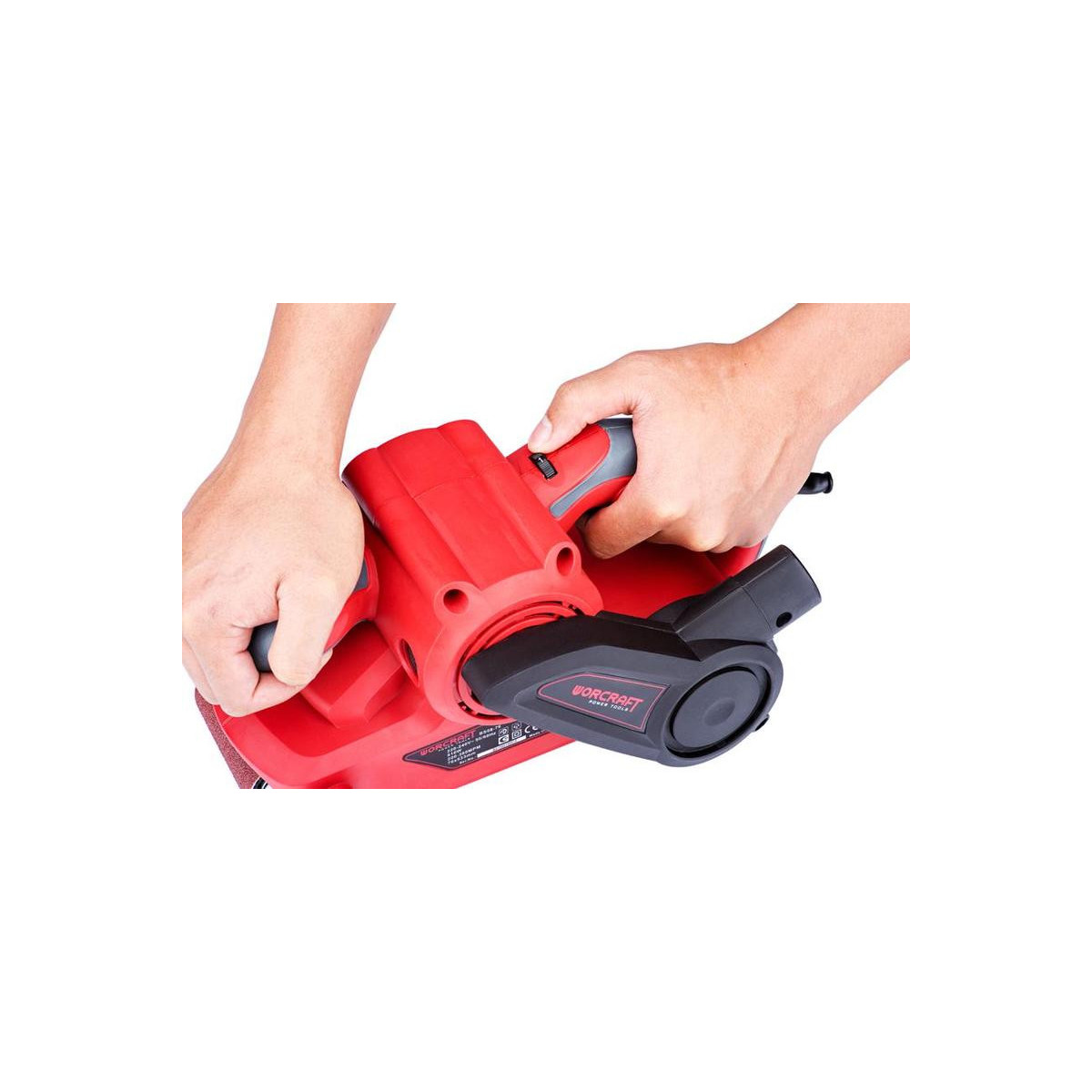 Șlefuitor cu bandă Worcraft BS08-76, 810W, 75x533 mm
