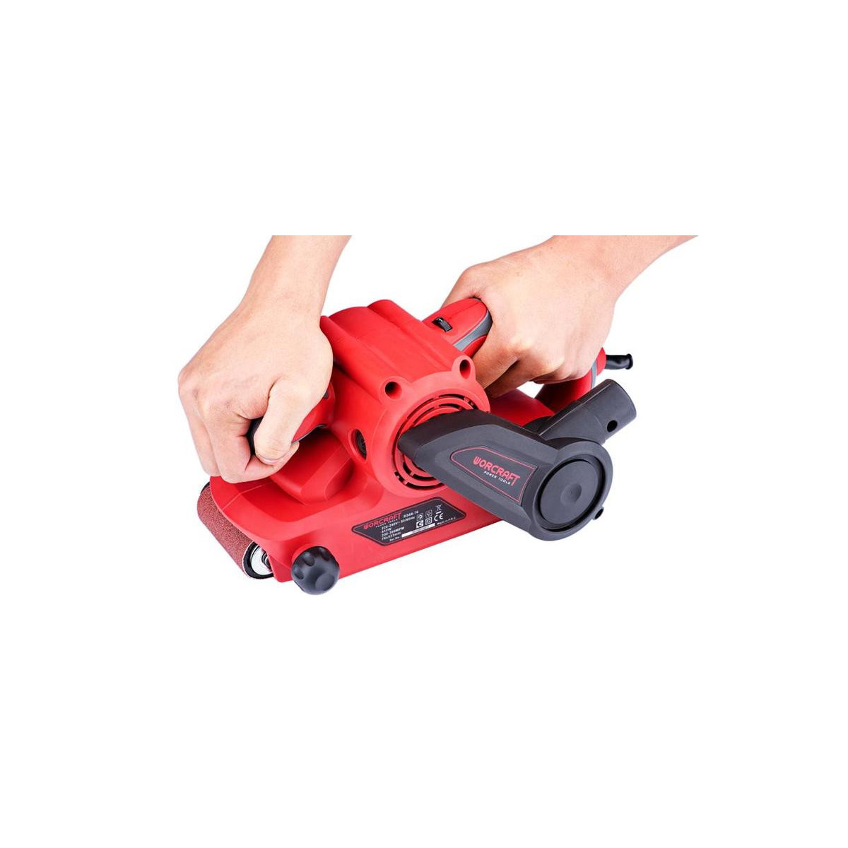 Șlefuitor cu bandă Worcraft BS08-76, 810W, 75x533 mm