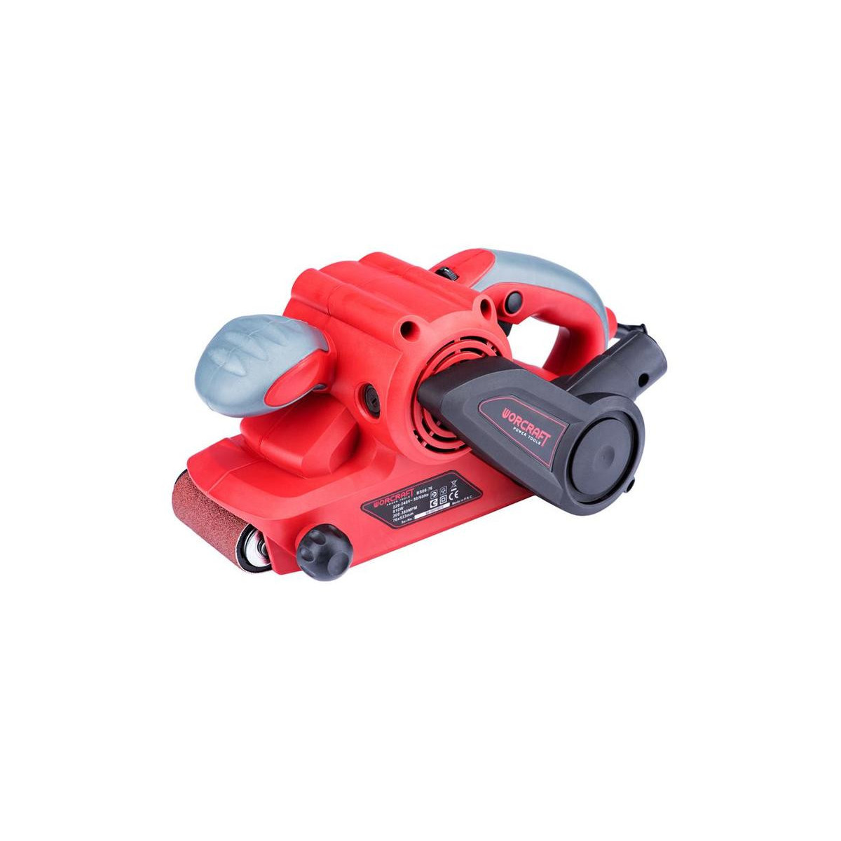 Șlefuitor cu bandă Worcraft BS08-76, 810W, 75x533 mm