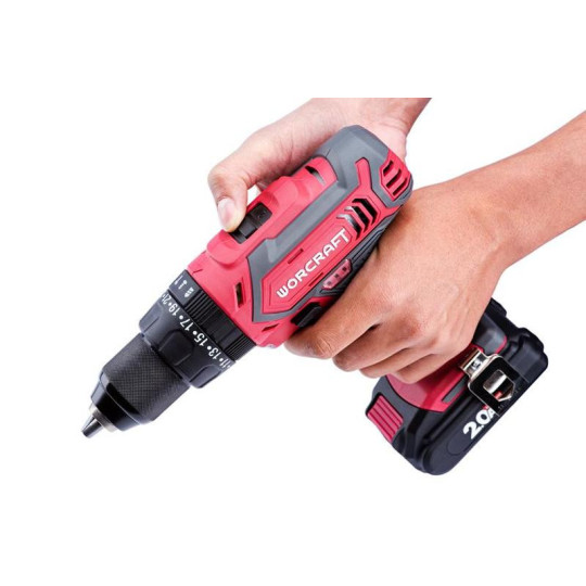 Screwdriver Worcraft CD-20LiH, 20V, 2x Li-ion 2.0Ah