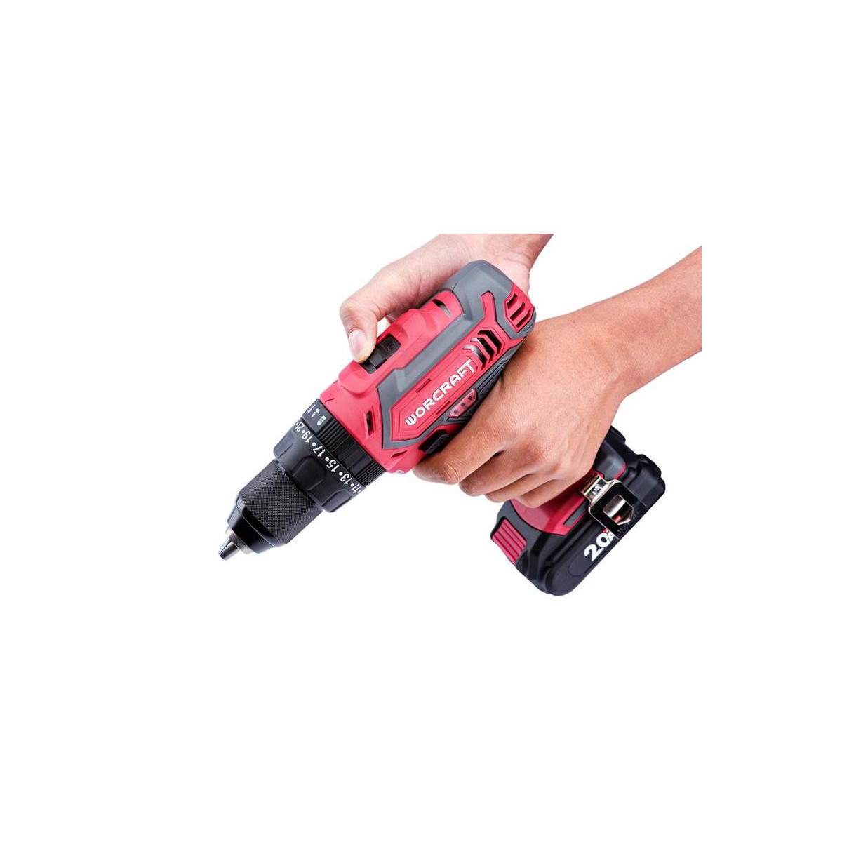 Screwdriver Worcraft CD-20LiH, 20V, 2x Li-ion 2.0Ah